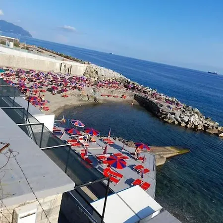 Appartement Casa Al Mare Con Parcheggio à Gênes Extérieur photo